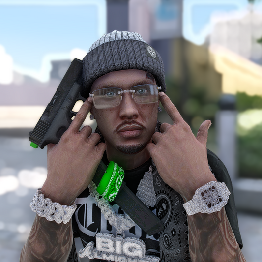 Glock Switch + Green Bandana