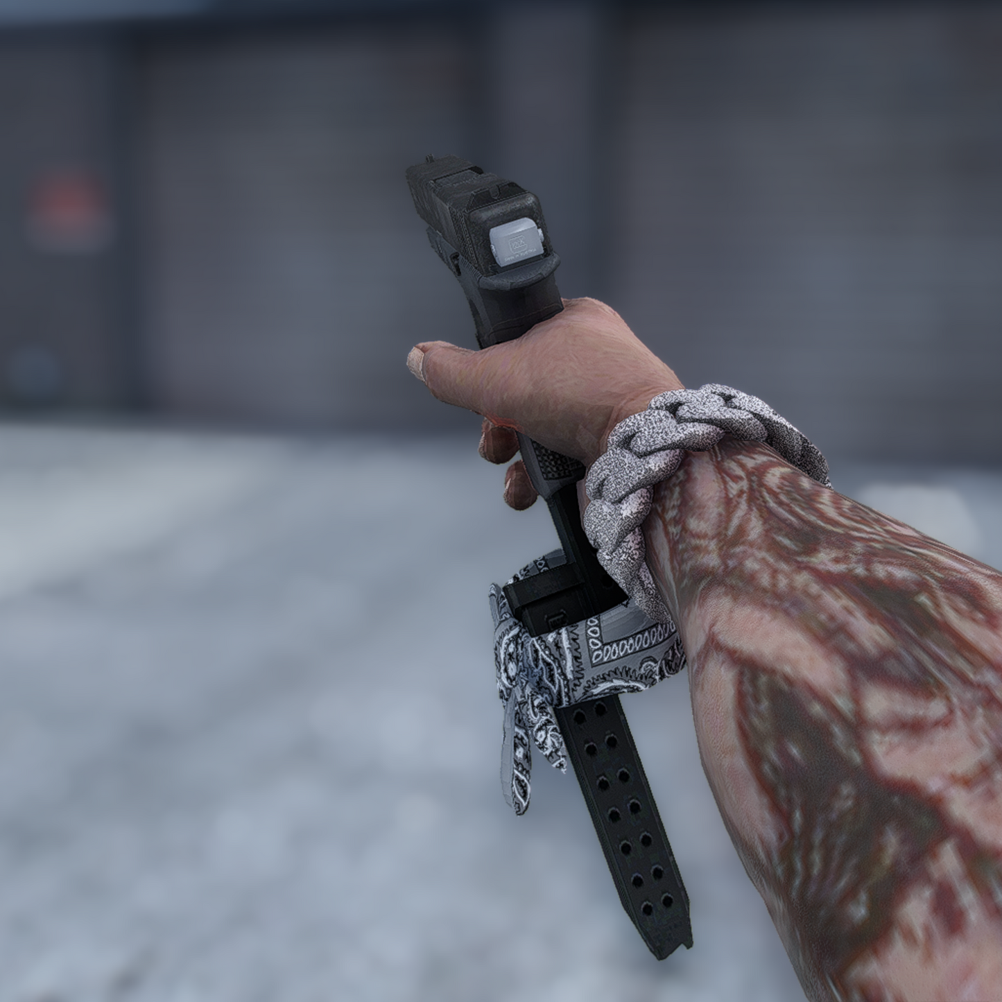 Glock Switch + Grey Bandana