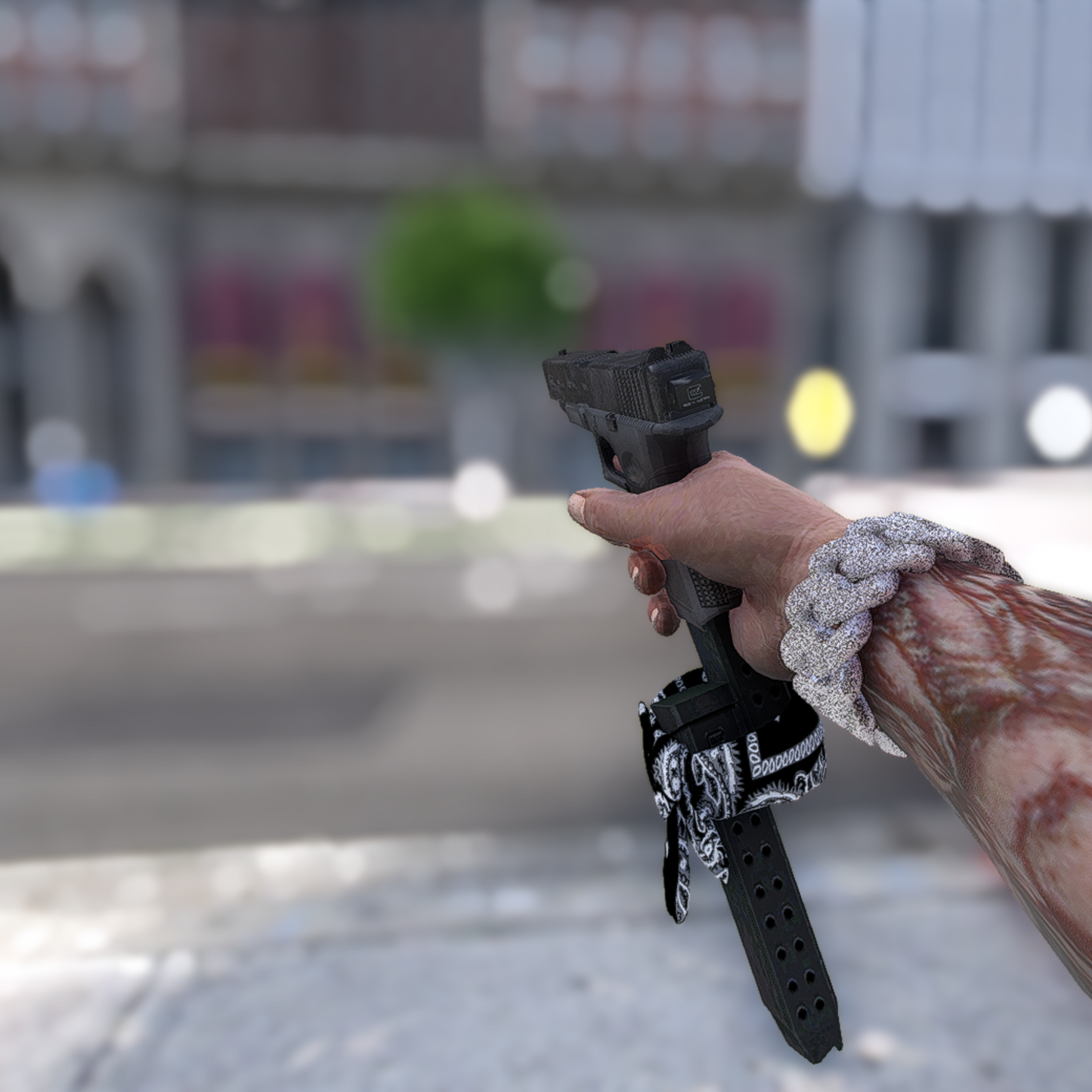 Glock Switch + Black Bandana