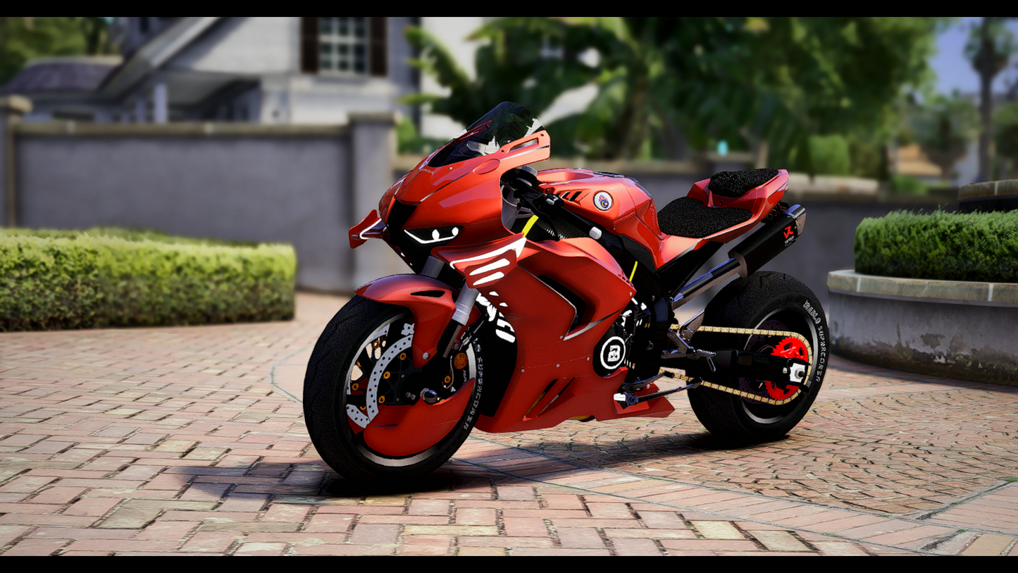 Custom Honda CBR1000RR-R Stretched [+46 Tuning Parts] | Debadged