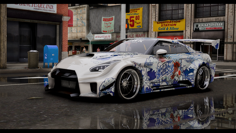 Fivem R30 Nissan GTR R35 Liberty Walk Livery Custom – Capos FiveM Shop - Cars & MLOs
