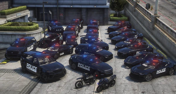 Police Vanilla Pack | 22 Vehicles | Callsigns | Templates