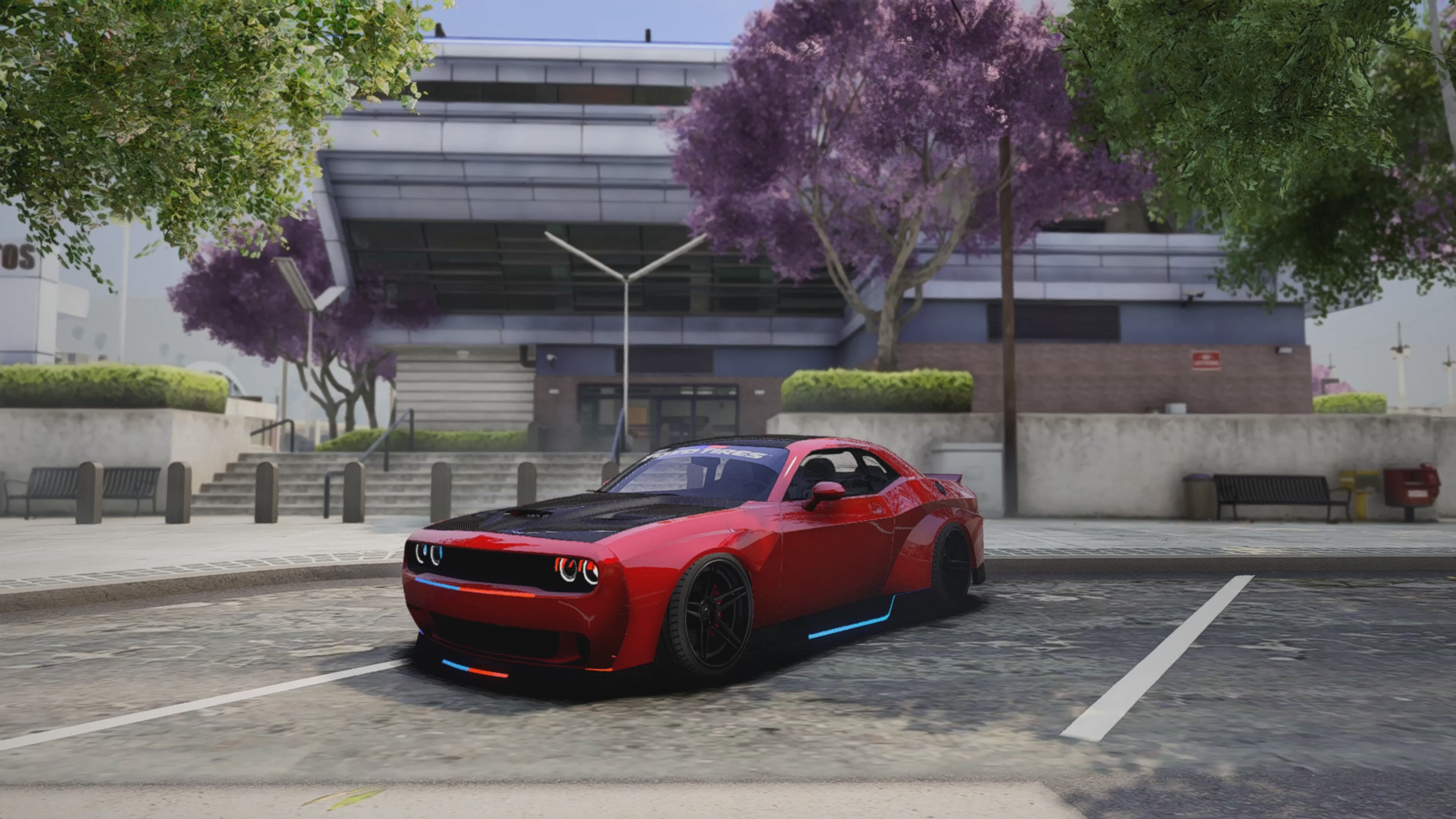 Dodge Challenger Hellcat Beast LEO PD Unmarked | FiveM Police Mod ...